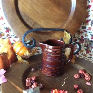 Vtg 1950 Mar-Crest Daisy & Dot Ceremic Creamer EUC